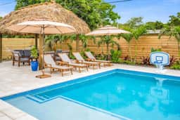 Resort Escape | Pool, Tiki, Hammock & Cold Plunge - Image 3